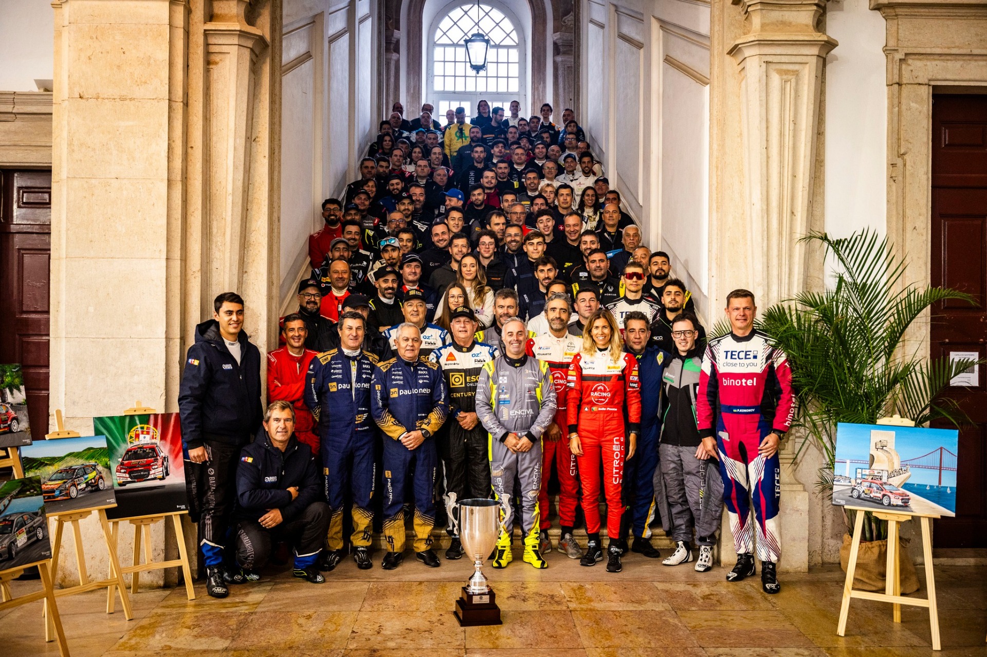 Foto de Pilotos e Co-Pilotos Participantes